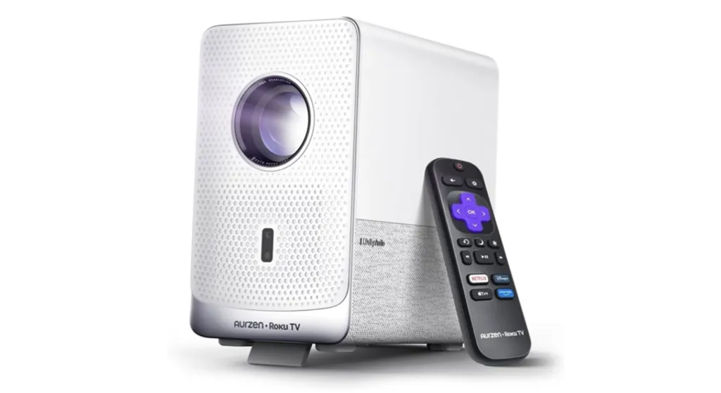 Roku wprowadza własny projektor. Aurzen D1 Cube 1080p, HDMI, AirPlay i głośniki stereo. Idealny do domu i ogrodu, w cenie poniżej 900 zł.