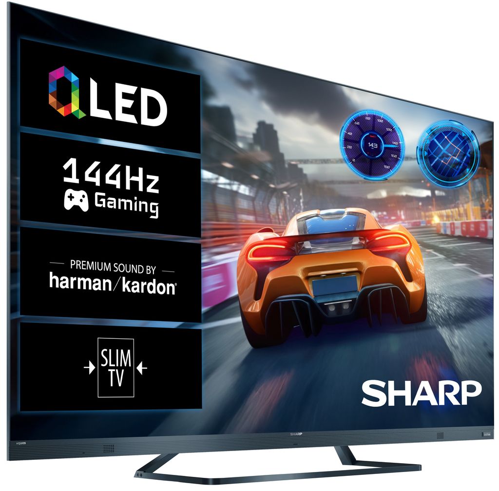 Sharp QLED 65” z odświeżaniem 144 Hz. Gaming, Dolby Vision i cashback nawet 600 zł przy zakupie w Media Expert.