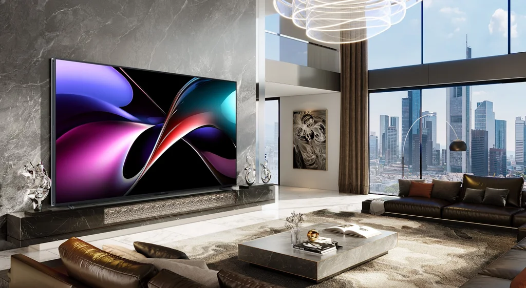 Nowy Hisense U75QG 116” to „średniopółkowy” gigant za 21 999 USD. Dolby Vision IQ, 165 Hz i audio Devialet. Sprawdź szczegóły premiery.
