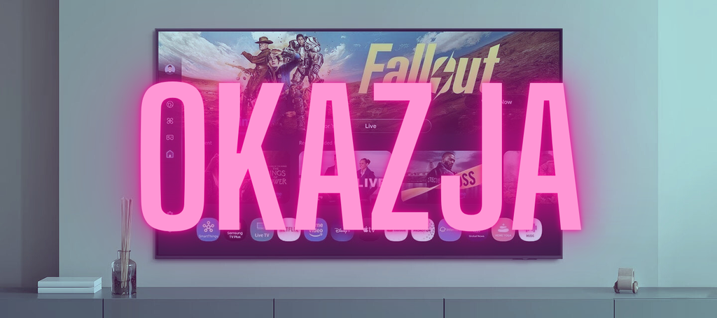 Samsung UE65U8092F 65” Crystal UHD 4K z HDR10+ i Smart TV Tizen w cenie 2299 zł. Świetna jakość obrazu i duży ekran w dobrej cenie!