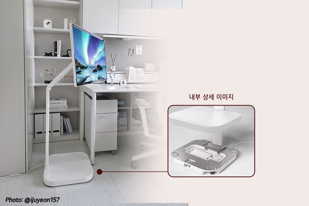 LG Swing 32” 4K UHD Monitor – intuitive touch, perfect ergonomics, and a stylish design that fits any interior.