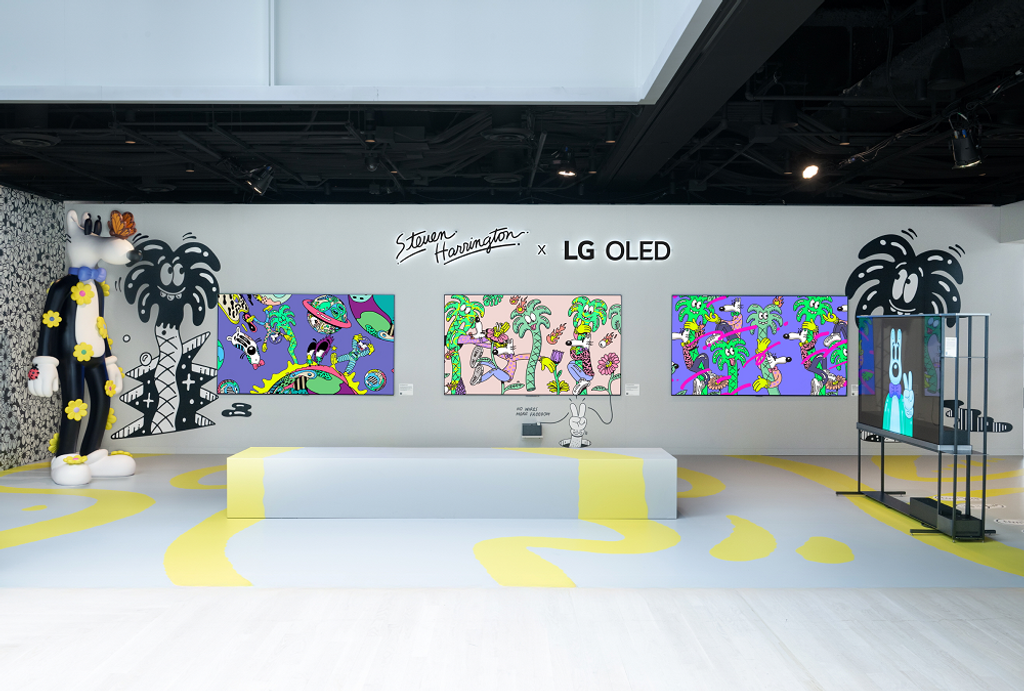 LG partners with London’s National Gallery to bring modern art and OLED technology together.