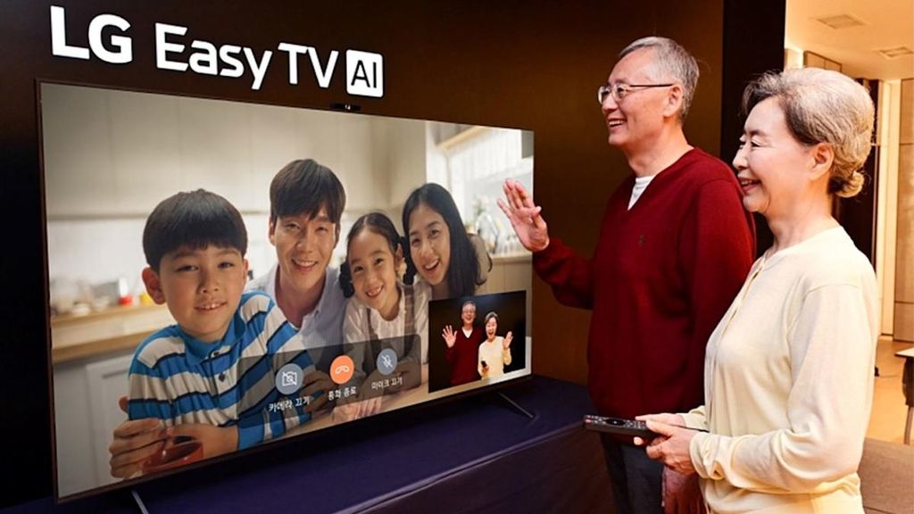 Seniorzy wreszcie mają swój telewizor. LG Easy TV ułatwia obsługę, wspiera głosem i umożliwia zdalną pomoc rodziny.