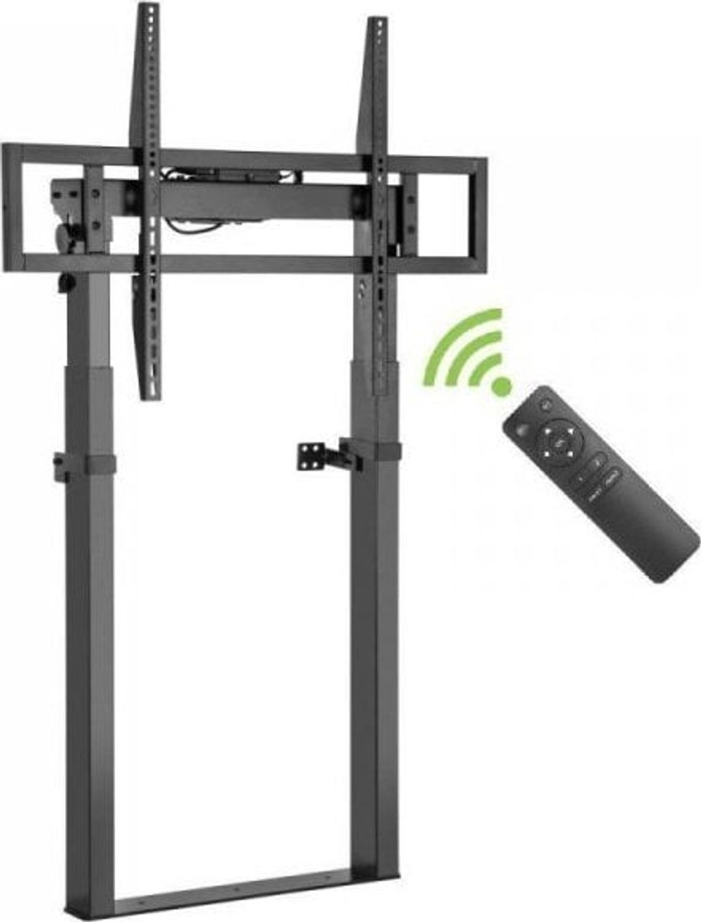 Neomounts NM-M1700BLACK 32–75” Mobilny stojak Neomounts do TV 32–75”. Lekki, praktyczny, z półką na sprzęt dodatkowy. Idealny do biura i domu.