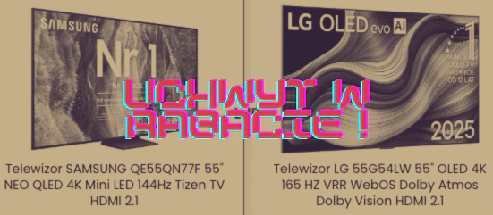 Get a Götze & Jensen mount up to 300 PLN cheaper when you buy a Samsung Neo QLED or LG OLED Evo TV in the Media Expert promotion.