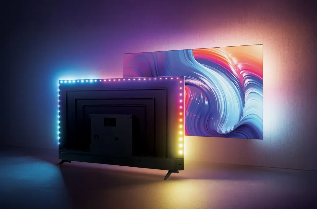 Ambilight trafia do tanich telewizorów Roku. Philips oferuje 4K HDR od 229 USD – efekt premium w niskiej cenie.