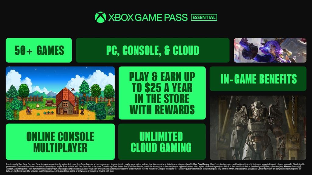 Game Pass Ultimate teraz 114,99 zł miesięcznie w Polsce. Premierowe gry Microsoftu, EA Play i Ubisoft+ Classics w jednym abonamencie.