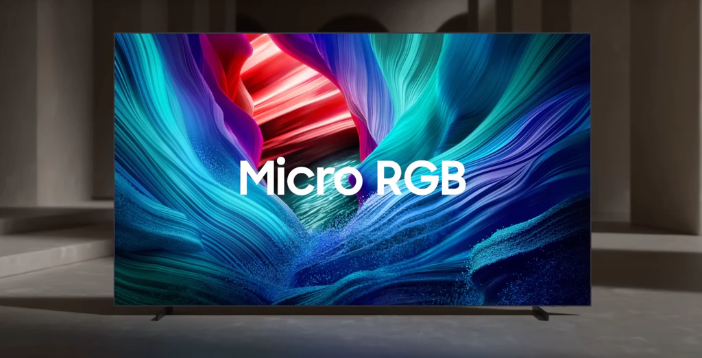 Samsung Micro RGB – the world’s first TV with micro-RGB LED. A new era of color, contrast and picture precision in the Vision AI 2025 model.