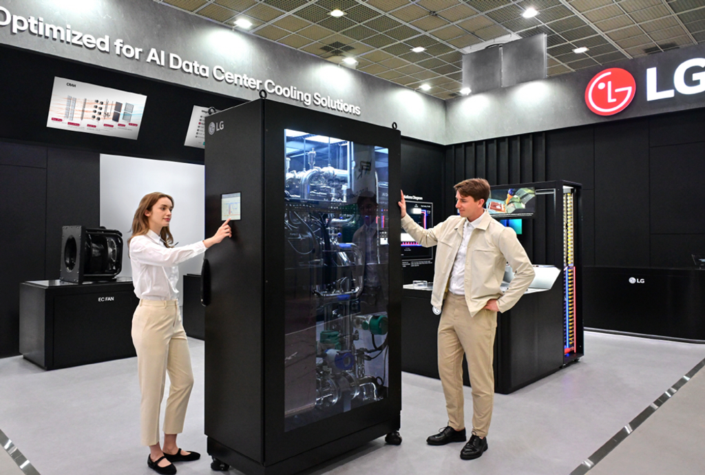 LG unveils “One LG Solution” – a unified platform for AI data centers combining cooling, power, and design expertise.