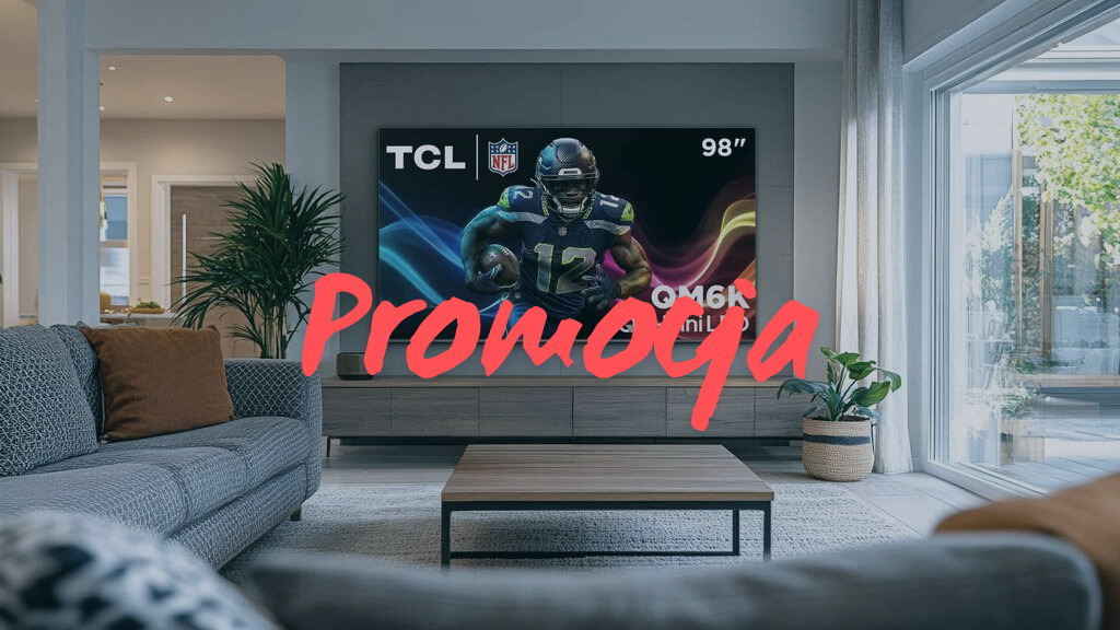 TCL 65C8K w promocji – QD-Mini LED 4K 144 Hz z Dolby Vision IQ i Google TV teraz za 5 499 zł! Zapraszamy na pełną recenzję na WYBIERZ.TV.