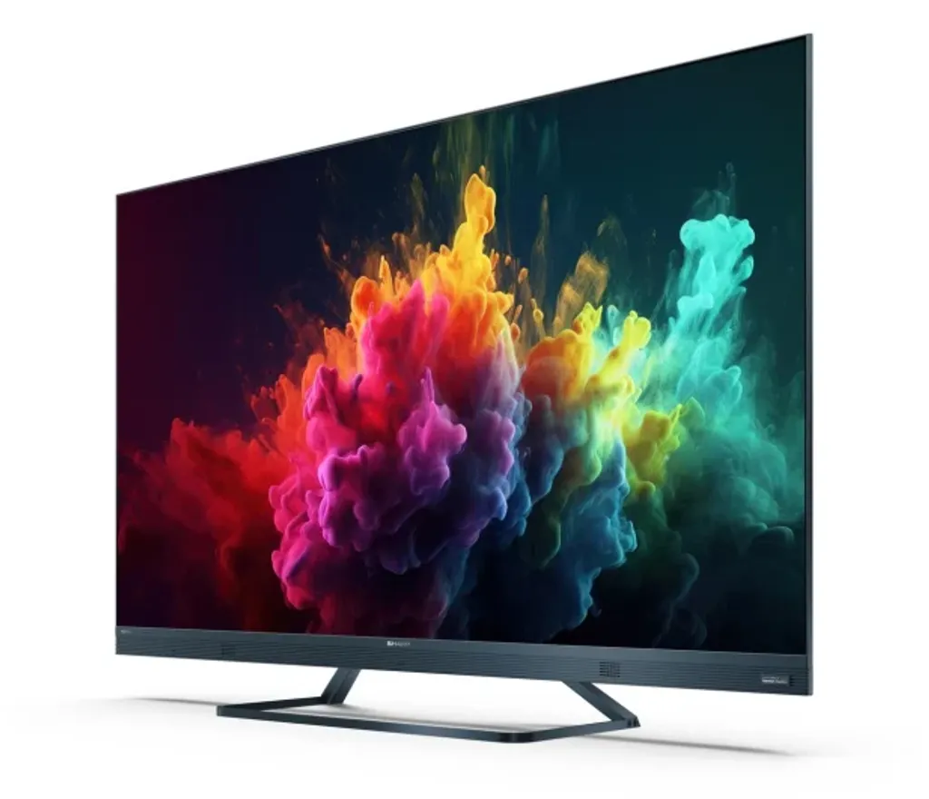 Sharp FQ8EG z 144 Hz i AI Picture Processing teraz z cashbackiem do 600 zł! Pełny pakiet HDR, gamingowy obraz i dźwięk Harman/Kardon.