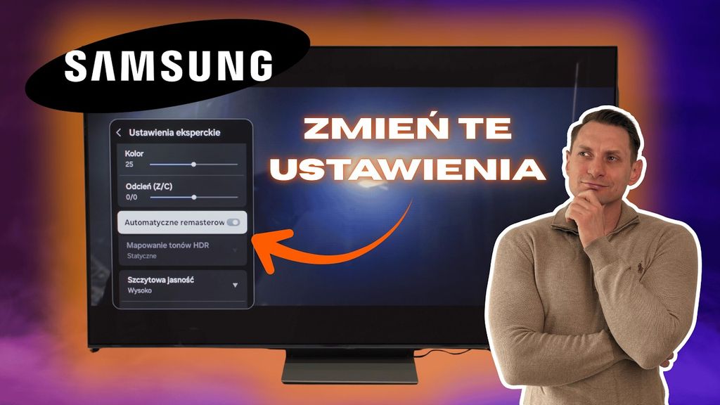 Najlepsze ustawienia obrazu do telewizorów Samsung QLED i OLED! Zobacz nasz poradnik dla filmów, sportu, TV i gier – naturalny obraz bez sztucznych efektów