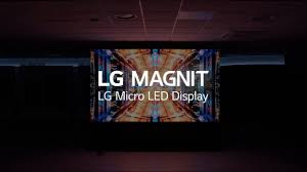 LG MAGNIT Active Micro LED 136” – the new generation of home cinema from LG. Active Matrix, Dolby Vision, 144 Hz and 100 W sound for full immersion.