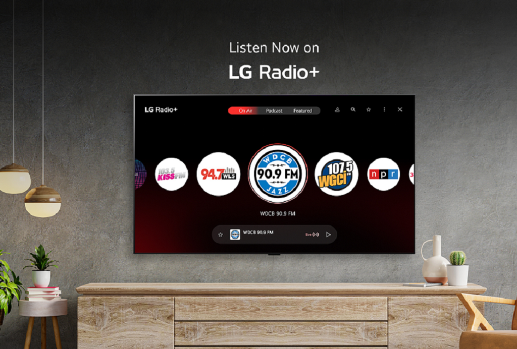 Darmowa muzyka od LG i Stingray Music! Radio+, podcasty i playlisty w jednym miejscu z nowym, intuicyjnym interfejsem.
