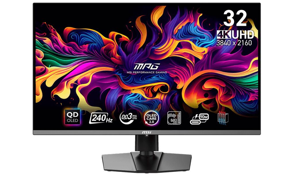Gamingowy potwór MSI MPG 321URX QD-OLED 4K 144 Hz przeceniony do 3 899 zł – idealny monitor do PS5 i PC!