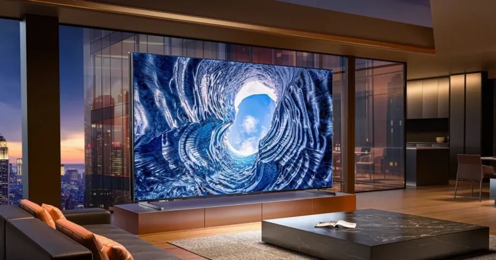 6,200 nits, 9,360 zones, 4K 170 Hz – Hisense E8S Pro is blowing up the Mini-LED market. Devialet 270 W, Dolby Atmos and a 44 mm design – the perfect TV for gaming.