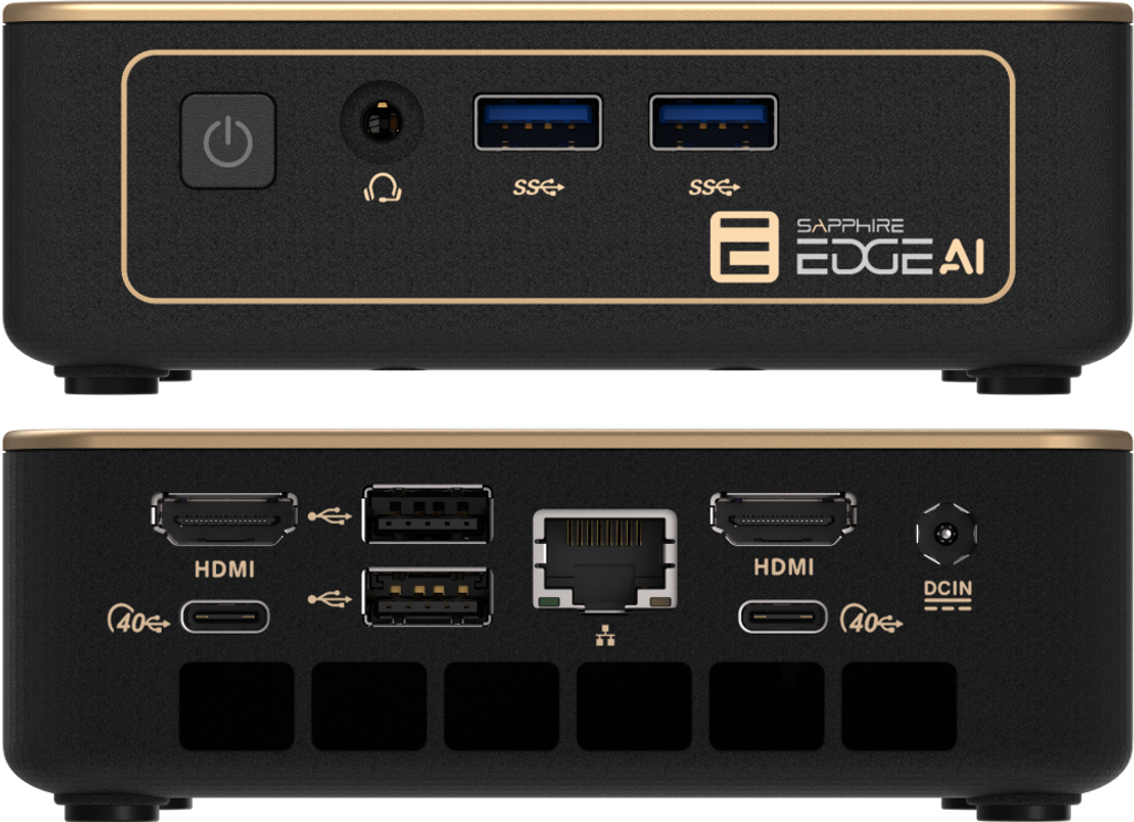 The new Sapphire EDGE AI 340, 350, and 370 combine Zen5 performance, Radeon 800M, and NPU 50 TOPS. Small size, big potential – from 2199 PLN.