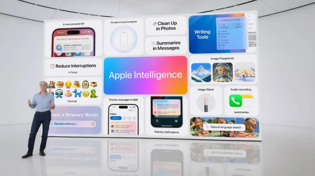 Große Veränderungen in iOS 27! Apple Intelligence wird neue Funktionen, intelligente Siri und größere AI-Möglichkeiten erhalten. Premiere während WWDC 2026.
