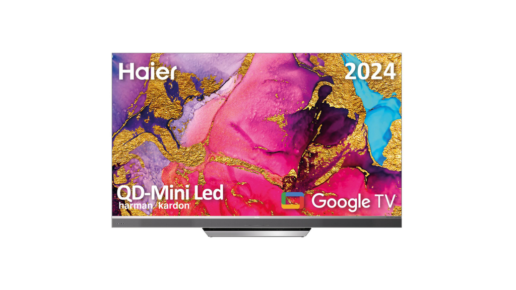 Promocja na Haier H65M95EUX! 65-calowy MiniLED 4K 144 Hz z Dolby Vision IQ, Atmos i Google TV teraz za 5499 zł. Idealny wybór do filmów i gier.