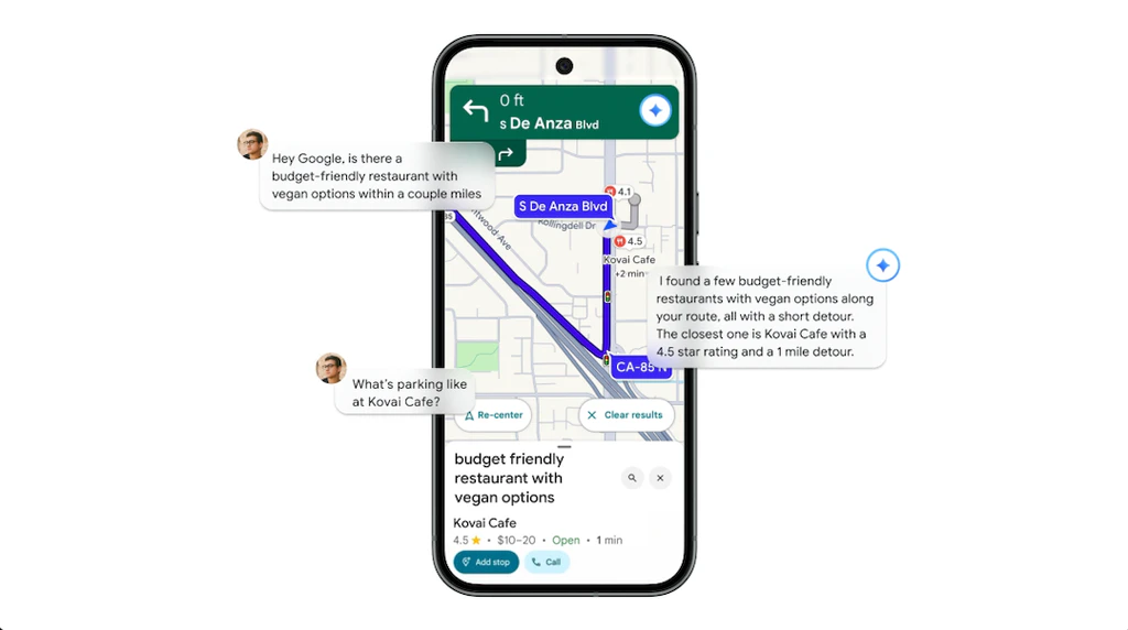 Google Maps zyskuje moc Gemini! Nowa integracja AI ułatwia nawigację, rozmowy głosowe i odkrywanie miejsc w czasie rzeczywistym – bez odrywania rąk od kierownicy.