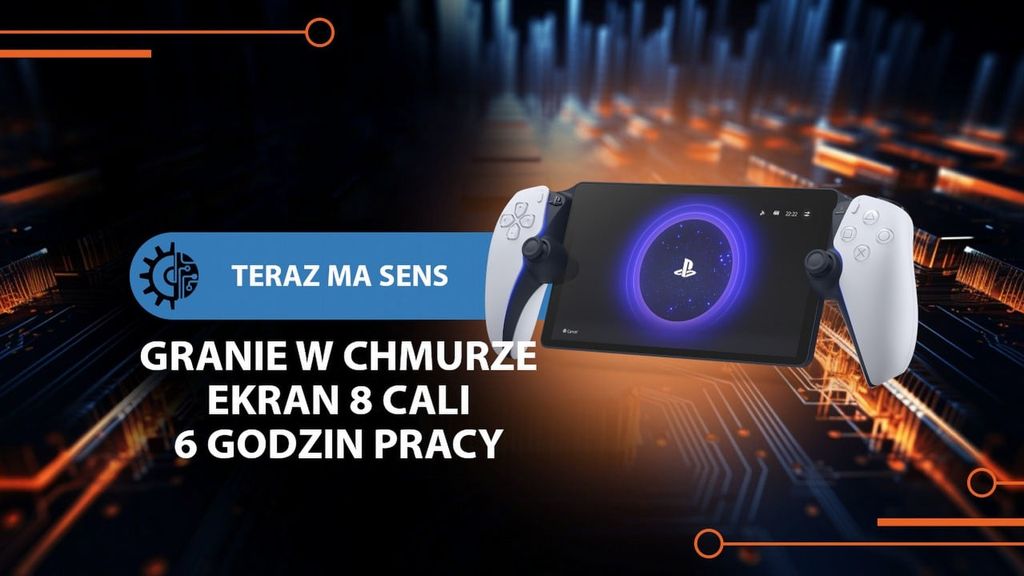 PS Portal z funkcją Cloud Gaming! Sony pozwala grać w Cyberpunka, Hogwarts Legacy i Astro Bota z dowolnego miejsca.