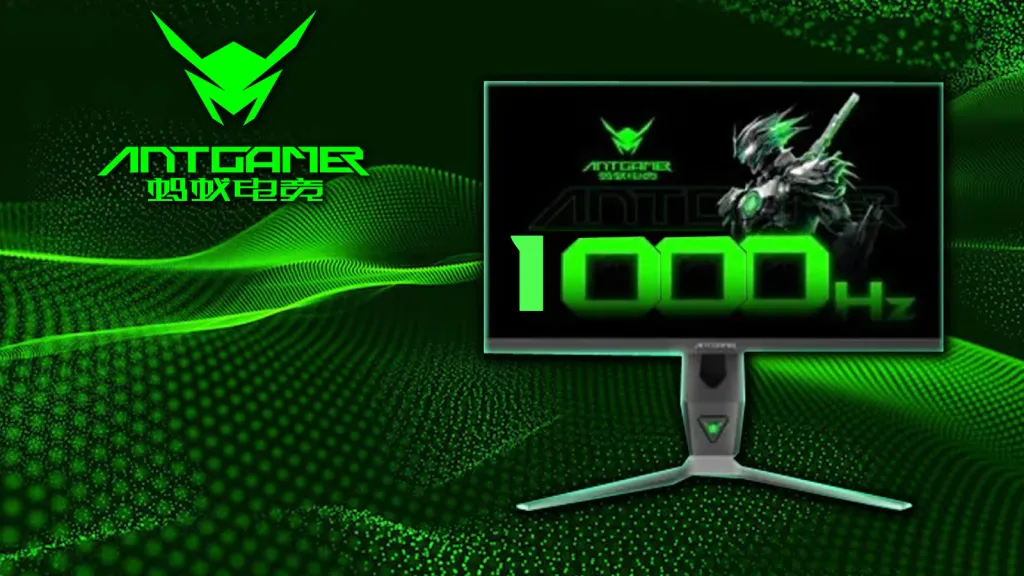 The first 1000 Hz monitors are becoming a reality! AntGamer and AOC are setting a new speed record – see how they will change the gaming market.
