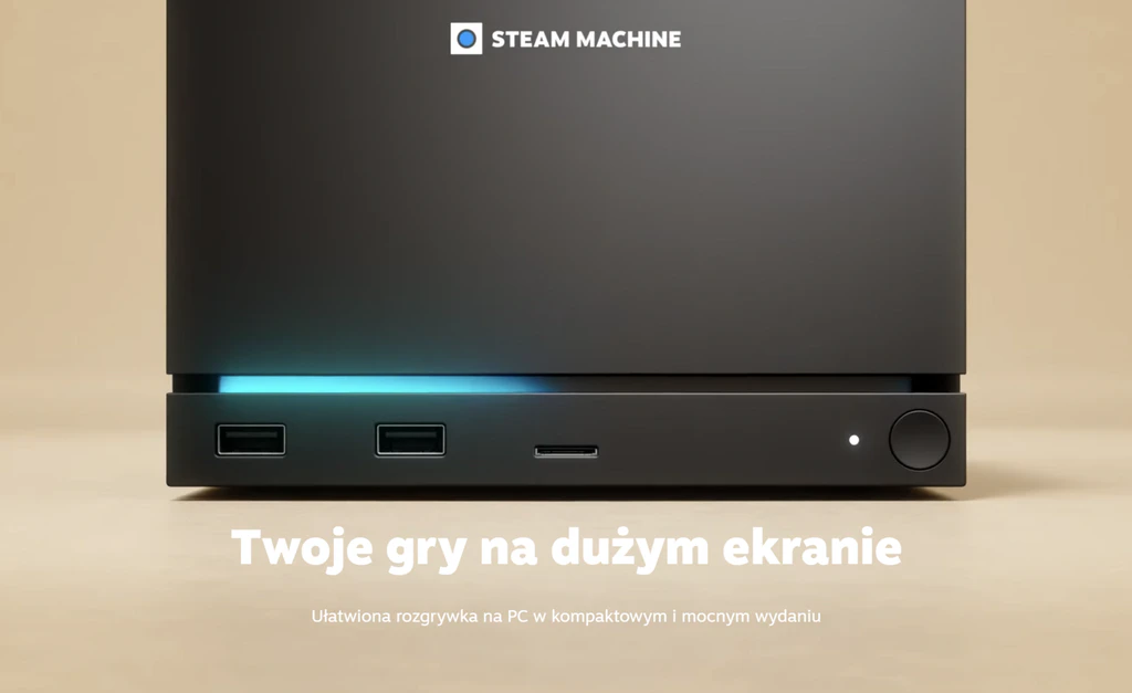 Die neue Steam Machine von Valve: Zen 4, RDNA 3, 16 GB DDR5 und bis zu 2 TB SSD. Ein kompakter Gaming-PC mit voller SteamOS-Unterstützung.