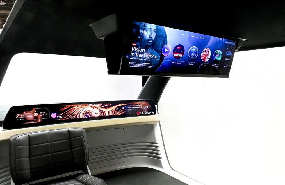LG Dual View OLED – ein revolutionäres Auto-Display! Ein einziges Panel zeigt zwei völlig unterschiedliche Inhalte gleichzeitig. Erfahre, wie diese CES-2026-prämierte Technologie funktioniert.