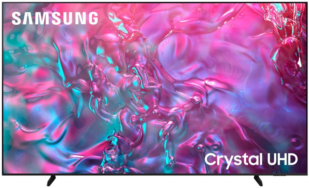 Alternatywa dla projektora? Samsung 100 cali z serii DU9000. Jedyny model z tej linii z matrycą 120 Hz i niskim input lagiem, idealny do gier i sportu. Podpis pod zdjęcie: Samsung DU9072U – 100 cali z płynnym ruchem 120 Hz.