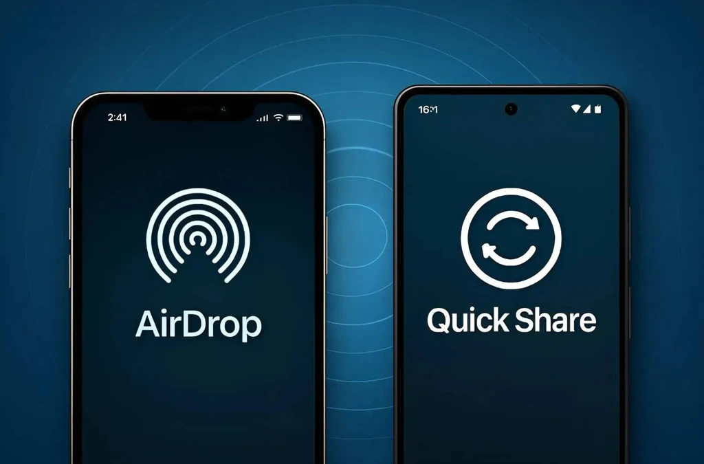 AirDrop i Quick Share w końcu współpracują! Przesyłanie plików między iPhone’em a Androidem stało się banalne. Sprawdź, jak działa nowa funkcja i dlaczego zmienia wszystko.