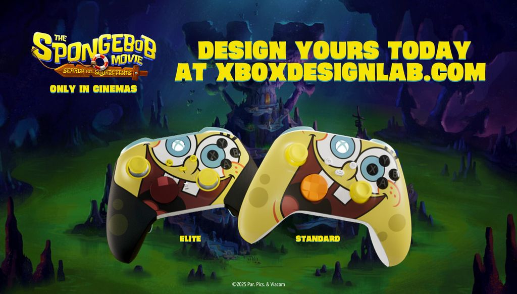 New Xbox accessories and free engraving – a promotion is starting in the Xbox Design Lab, and the Backbone Pro and limited SpongeBob controllers are hitting the market. Check out where to buy them.
