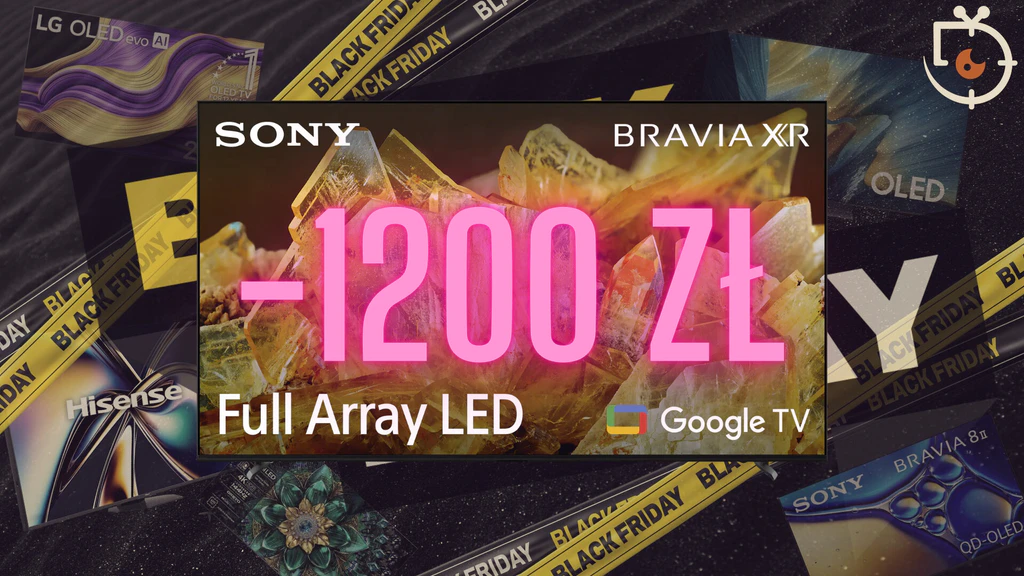 Sony BRAVIA XR 85” taniej o 1200 zł! Sprawdź promocję na gigantyczny telewizor 4K 120 Hz z procesorem XR, Dolby Vision i Google TV — idealny wybór do filmów i gamingu.