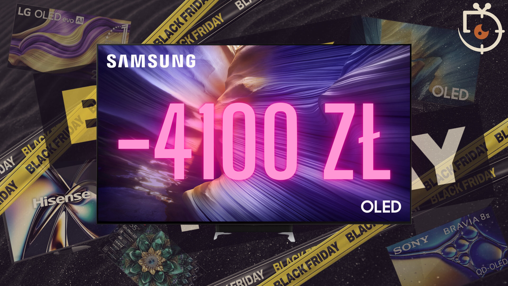 Samsung S90F 77” w rekordowej cenie – najnowszy QD-OLED 144 Hz taniej niż kiedykolwiek. Sprawdź, jak z 10 999 zł zejść do 6 899 zł dzięki rabatom, ratom gratis i cashbackowi Samsunga.