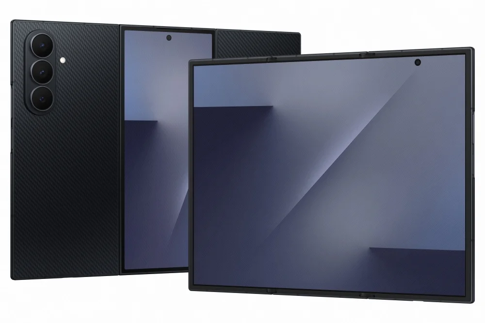 Samsung Galaxy Z TriFold – kulisy produkcji pierwszego potrójnie składanego smartfona. 200 tys. zgięć, testy wodne IP48 i tomograf CT pokazują, jak powstaje model na 2026 rok.
