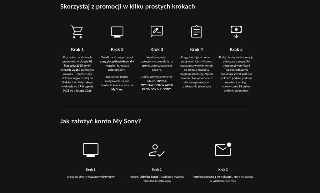 Sony Bravia 9 85″ – potężna promocja w Media Expert! Poznaj sposób na dodatkową zniżkę dzięki JBL GO Essential 2 i zobacz, jak odebrać 2000 zł zwrotu od Sony. Najlepszy Mini LED jeszcze taniej.