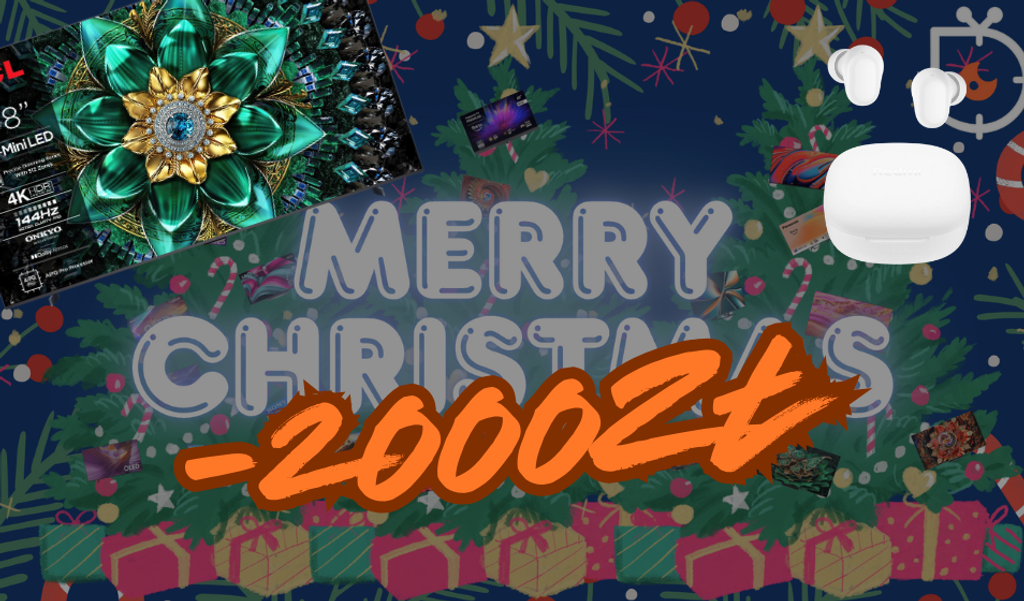 TCL C69K 98″ taniej o 2000 zł w Media Expert! Dodaj Xiaomi Redmi Buds 6 Play, aktywuj rabat 50 zł za każde 500 zł i odbierz 1000 zł cashbacku od TCL. Sprawdź, jak zejść z ceny gigantycznego 98-calowego TV.