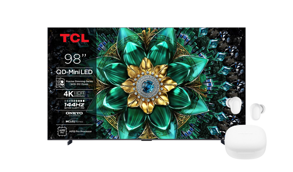 TCL C69K 98″ z rabatem i cashbackiem! Dzięki Xiaomi Redmi Buds 6 Play obniżysz cenę o 1000 zł w sklepie, a producent zwróci kolejne 1000 zł. Sprawdź szczegóły promocji i warunki zwrotu.