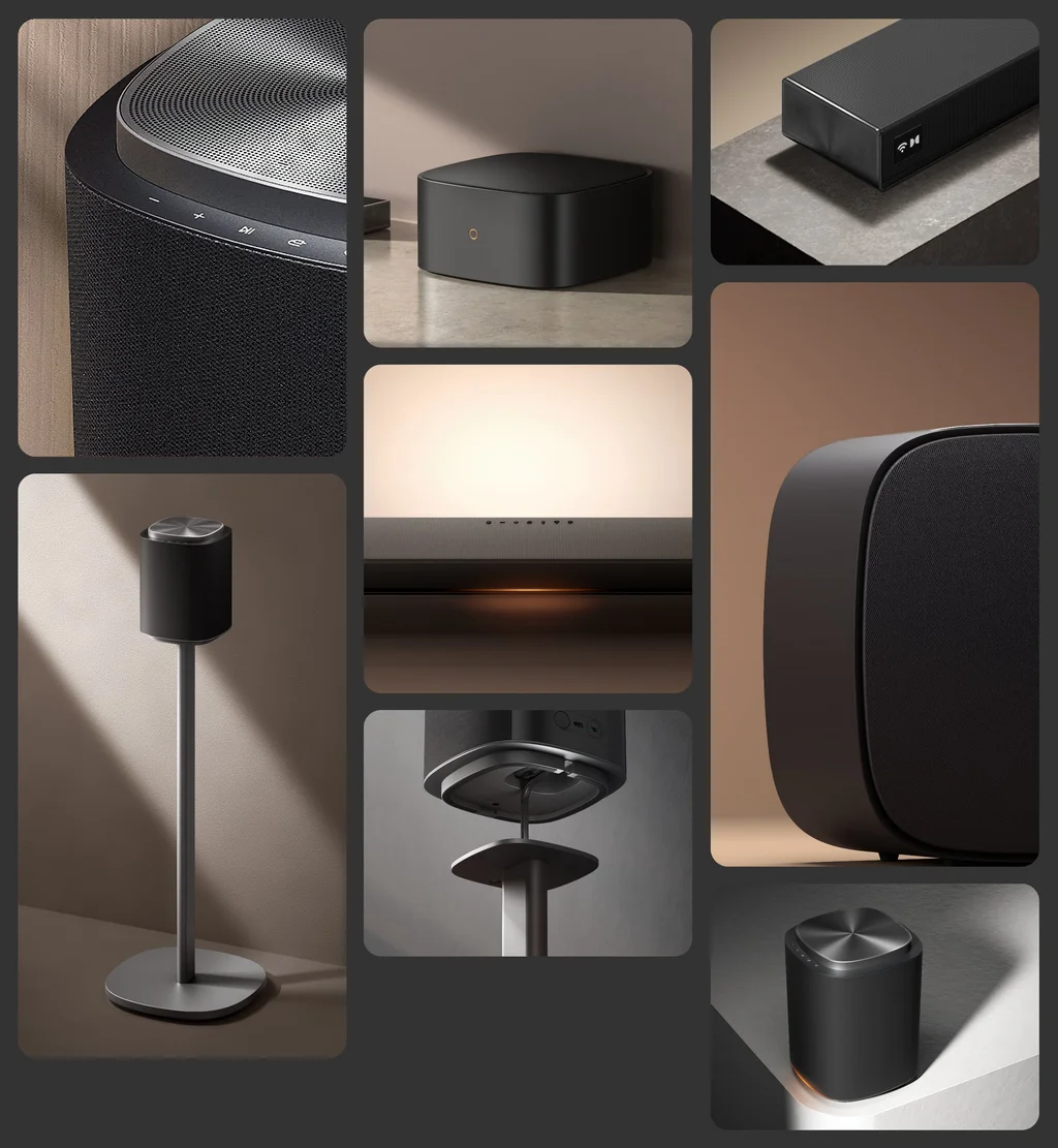 LG Sound Suite to nowy bezprzewodowy system audio z Dolby Atmos FlexConnect, który pozwala łączyć soundbar i głośniki bez kabli oraz budować kino domowe nawet w konfiguracji 13.1.7.