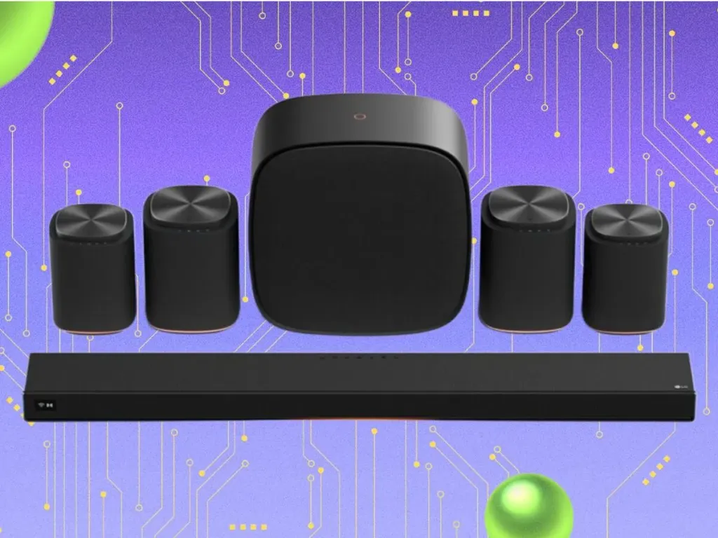 Dolby Atmos FlexConnect makes its debut in the LG Sound Suite ecosystem. The new speakers and H7 soundbar work wirelessly with LG OLED and QNED televisions.