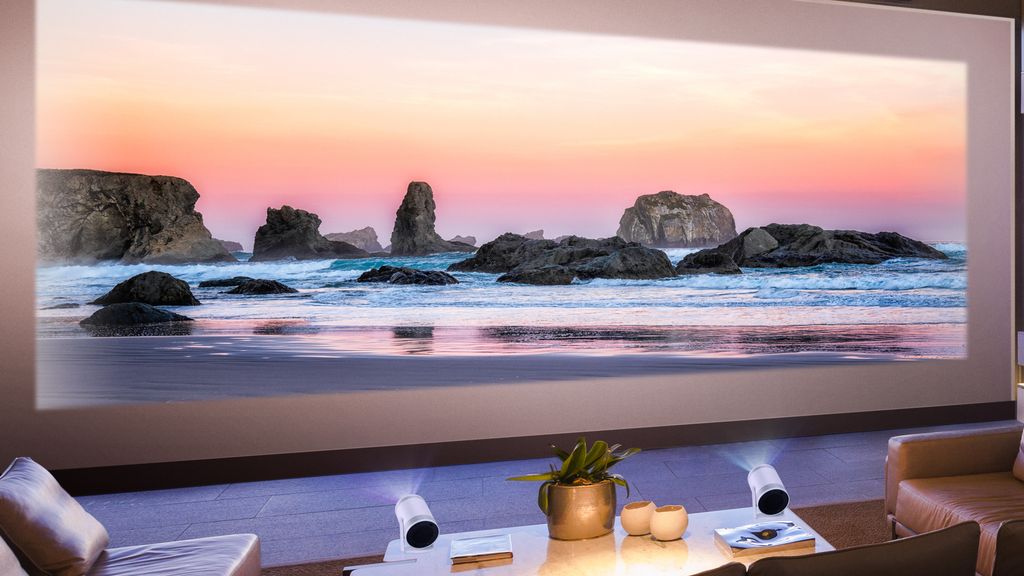 The new Samsung The Freestyle+ offers more brightness, better colours, and AI features that enhance image quality on various surfaces. The projector will debut in 2026 and is expected to cost under £1000.