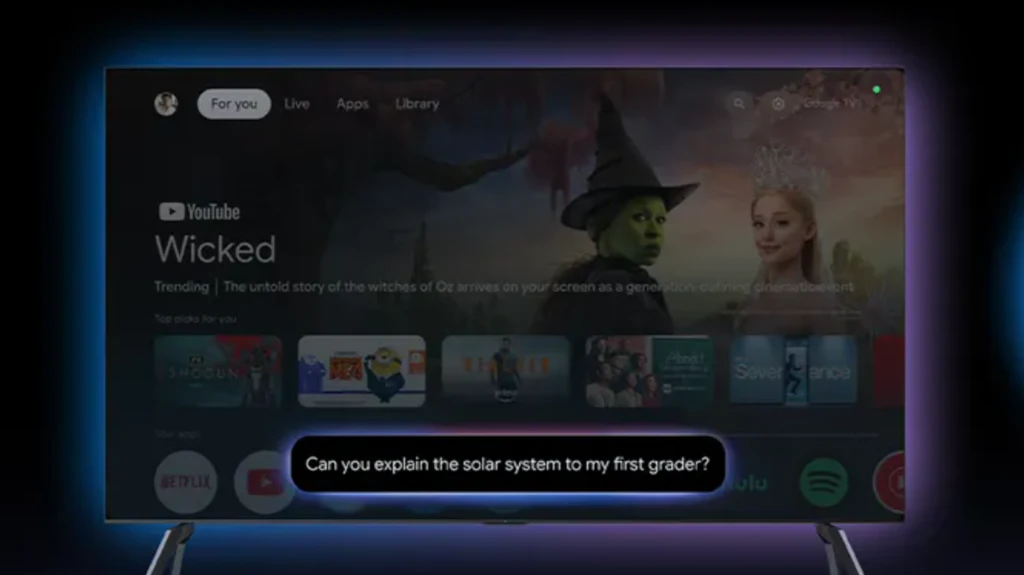 Google TV w 2026 roku z nowymi funkcjami opartymi na Gemini Google zapowiada duże zmiany w Google TV na 2026 rok. Nowe funkcje AI Gemini obejmują inteligentne wyszukiwanie treści, wizualne „Deep dives”, sterowanie ustawieniami głosem oraz integrację z Google Photos i narzędziami do tworzenia multimediów.