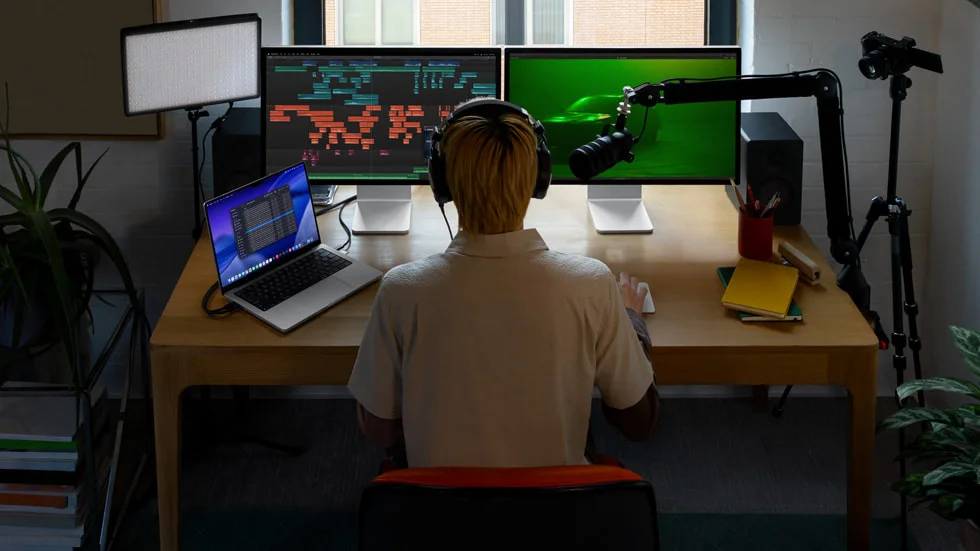 Apple Creator Studio to nowa subskrypcja dla twórców wideo, muzyki i grafiki. W jednym pakiecie Apple oferuje Final Cut Pro, Logic Pro, Pixelmator Pro oraz narzędzia AI na Macu, iPadzie i iPhonie.