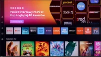 Review Hisense U7NQ Appearance of the TV