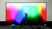 Review Sharp GP6765 Appearance of the TV