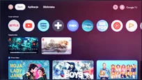Review Sharp FQ8 Appearance of the TV