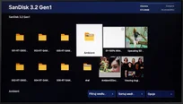 Review Samsung DU8002 (IPS) Appearance of the TV