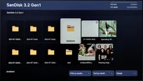 Review Samsung S85D Appearance of the TV