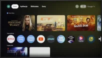 Review Sony X75WL Appearance of the TV