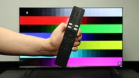 Review XIAOMI A PRO 2025 Appearance of the TV