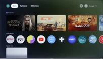 Review XIAOMI A PRO 2025 Appearance of the TV